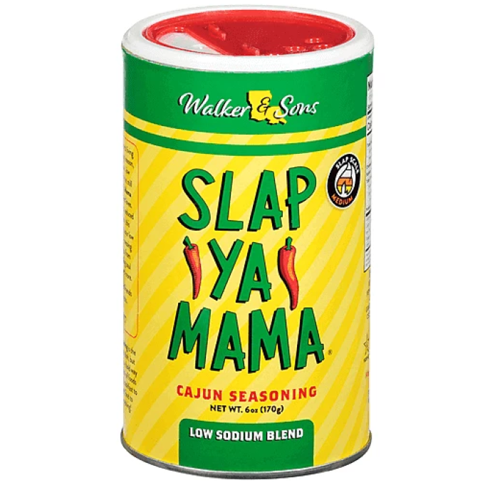 Slap Ya Mama Cajun Seasoning 6oz (Low Sodium Blend)