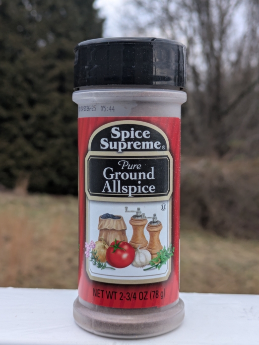 Spice Supreme Ground Allspice 2.75oz