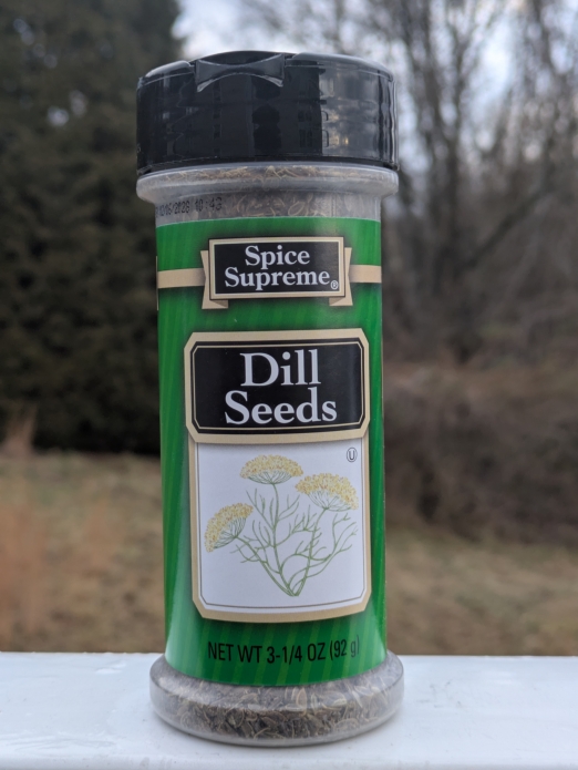 Spice Supreme Dill Seeds 3.75oz