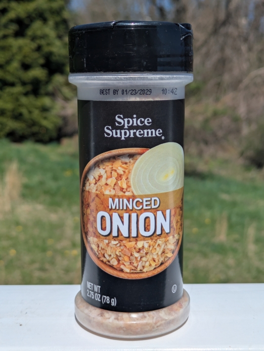 Spice Supreme Minced Onion 2.75oz