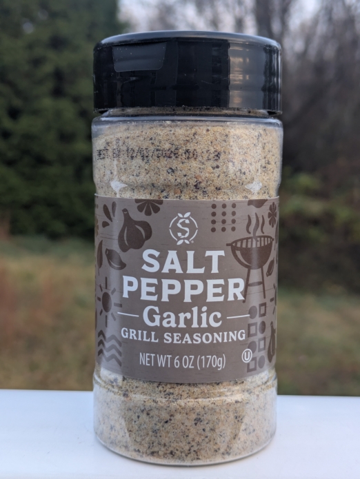 Stonemill Salt Pepper Garlic Grill Seasoning 6oz