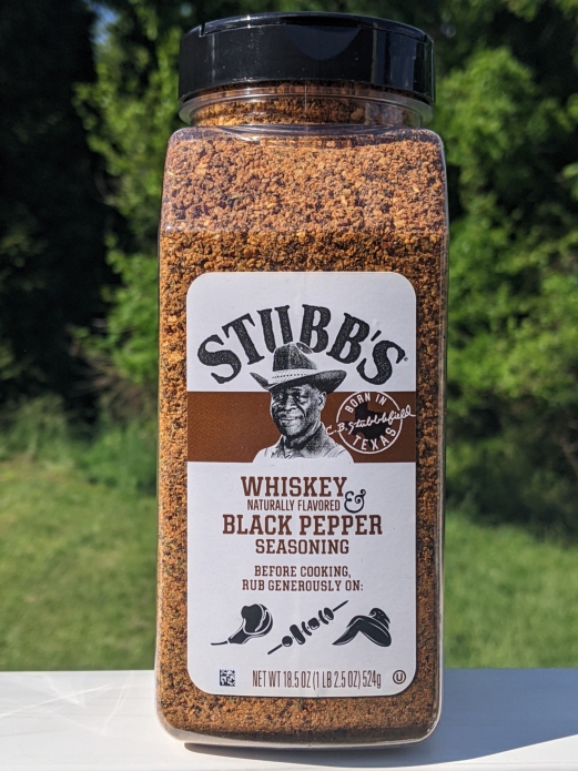 Stubbs Whiskey Black Pepper Seasoning 1.3lbs