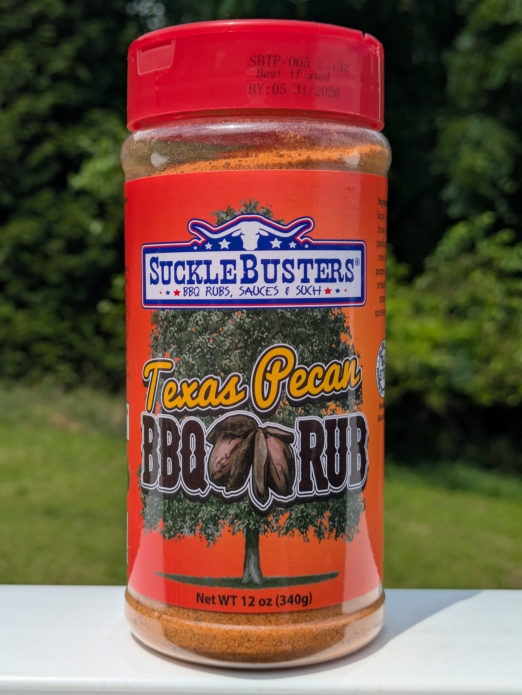 SuckleBusters BBQ Rub 12oz (Texas Pecan)