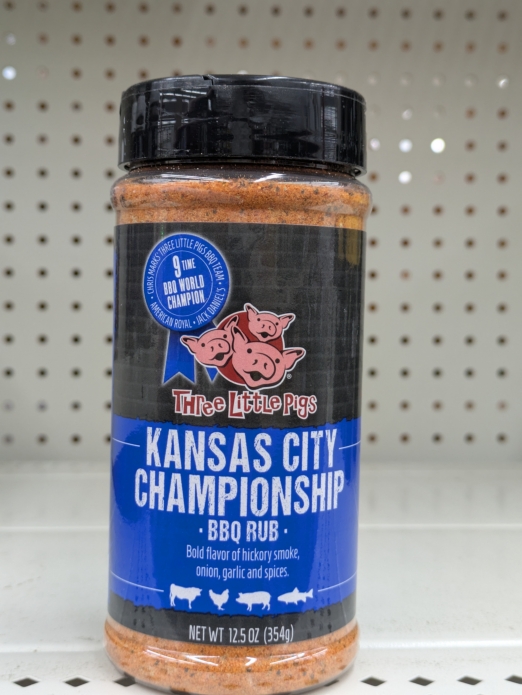 Three Little Pigs Championship BBQ Rub 12.5oz