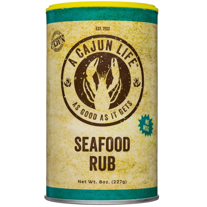 A Cajun Life Seafood Rub 8oz