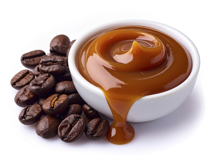 Cafe Cult English Caramel Whole Bean flavored Coffee Bag (Medium Roast)