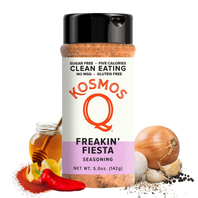 Kosmos-Q Sugar Free & Low Sodium Seasoning 5oz (Freaking Fiesta)