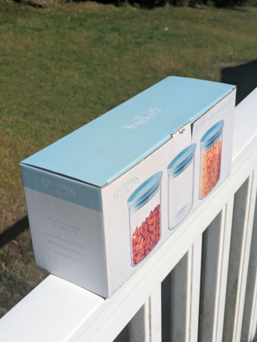 Glass Spice Storage Canisters 700ml (3pc)