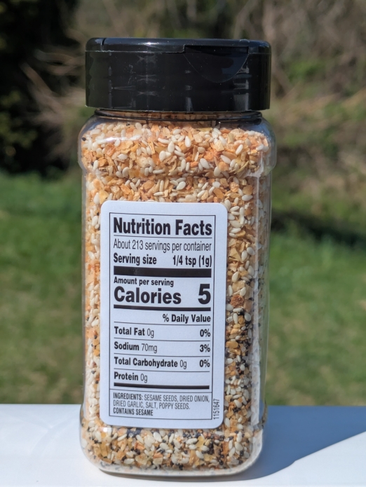 Einstein Bros. Bagels Everything Bagel Seasoning Blend 7.5oz