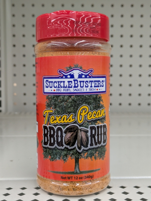 SuckleBusters Texas Pecan BBQ Rub 12oz