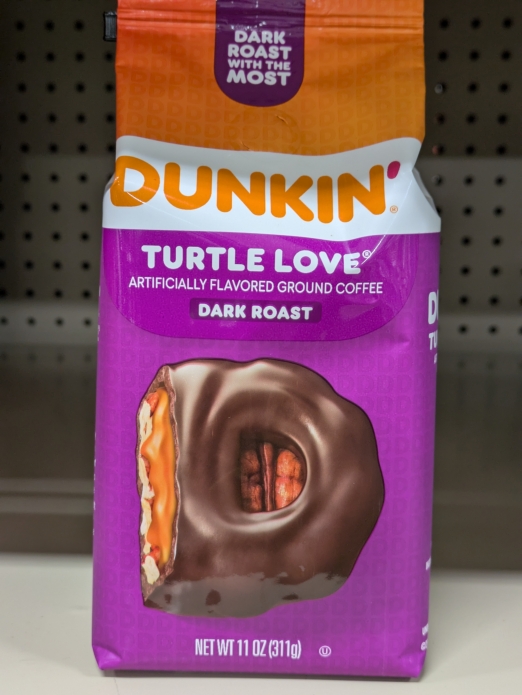 Dunkin Turtle Dove Flavored Ground Coffee 11oz