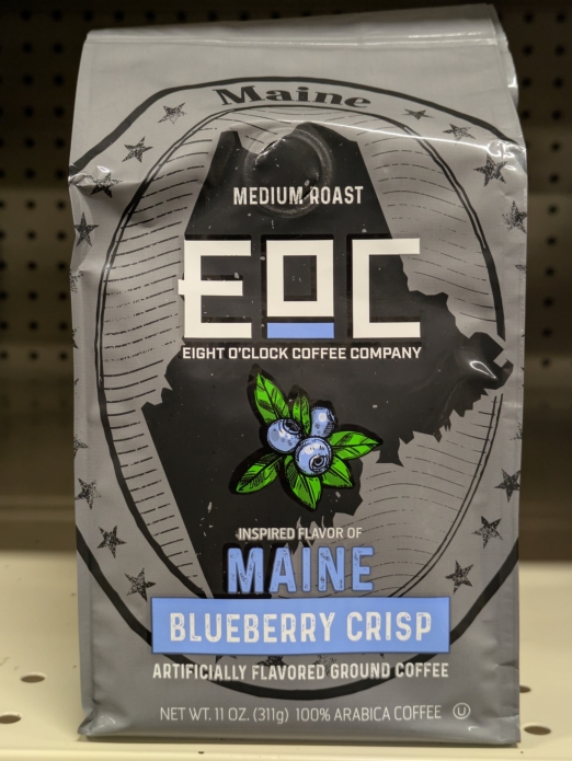 EOC Maine Blueberry Crisp  Flavored Ground Coffee 11oz (Medium Roast)