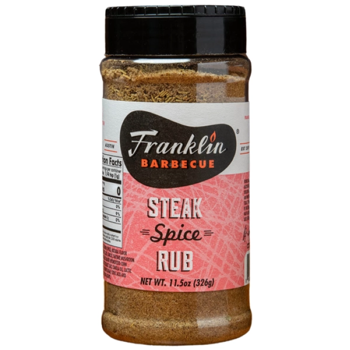 Franklin Steak Spice Rub 11.5oz Bottle