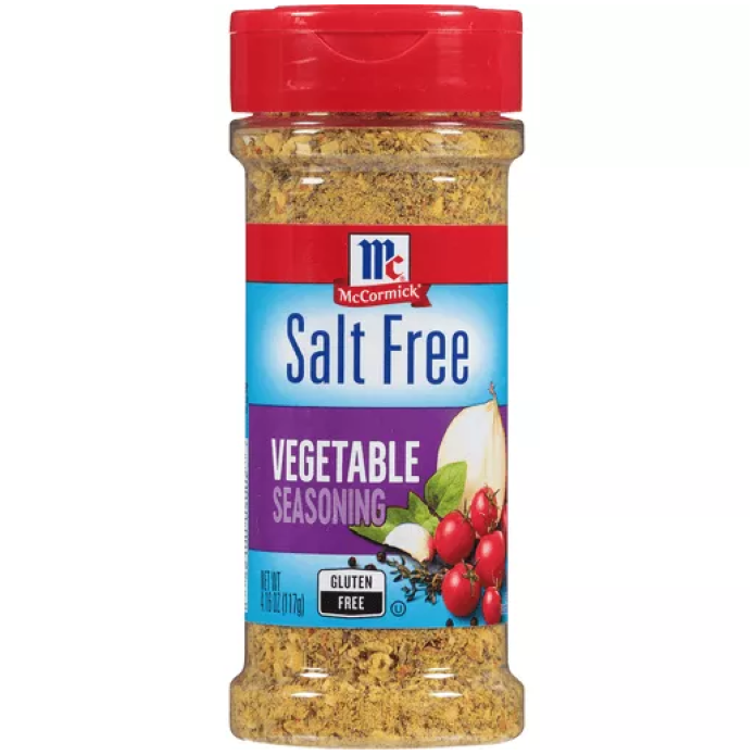 McCormick  Vegetable Seasoning 4.16oz (Salt free)