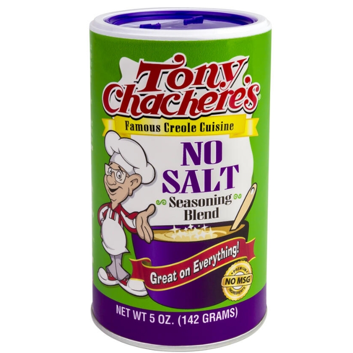 Tony Chacheres Creole Seasoning Blend 5oz (No Salt)