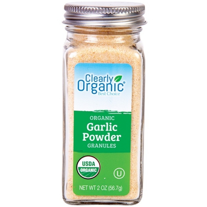 Garlic Powder Organic Clearly Organic 2oz Bottle