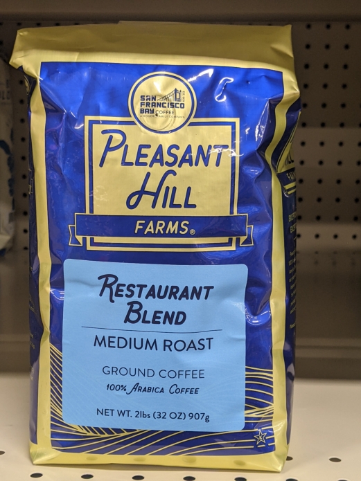 San Francisco Bay Pleasant Hill Farms Restaurant Blend Ground Coffee 2lbs (Medium Roast)