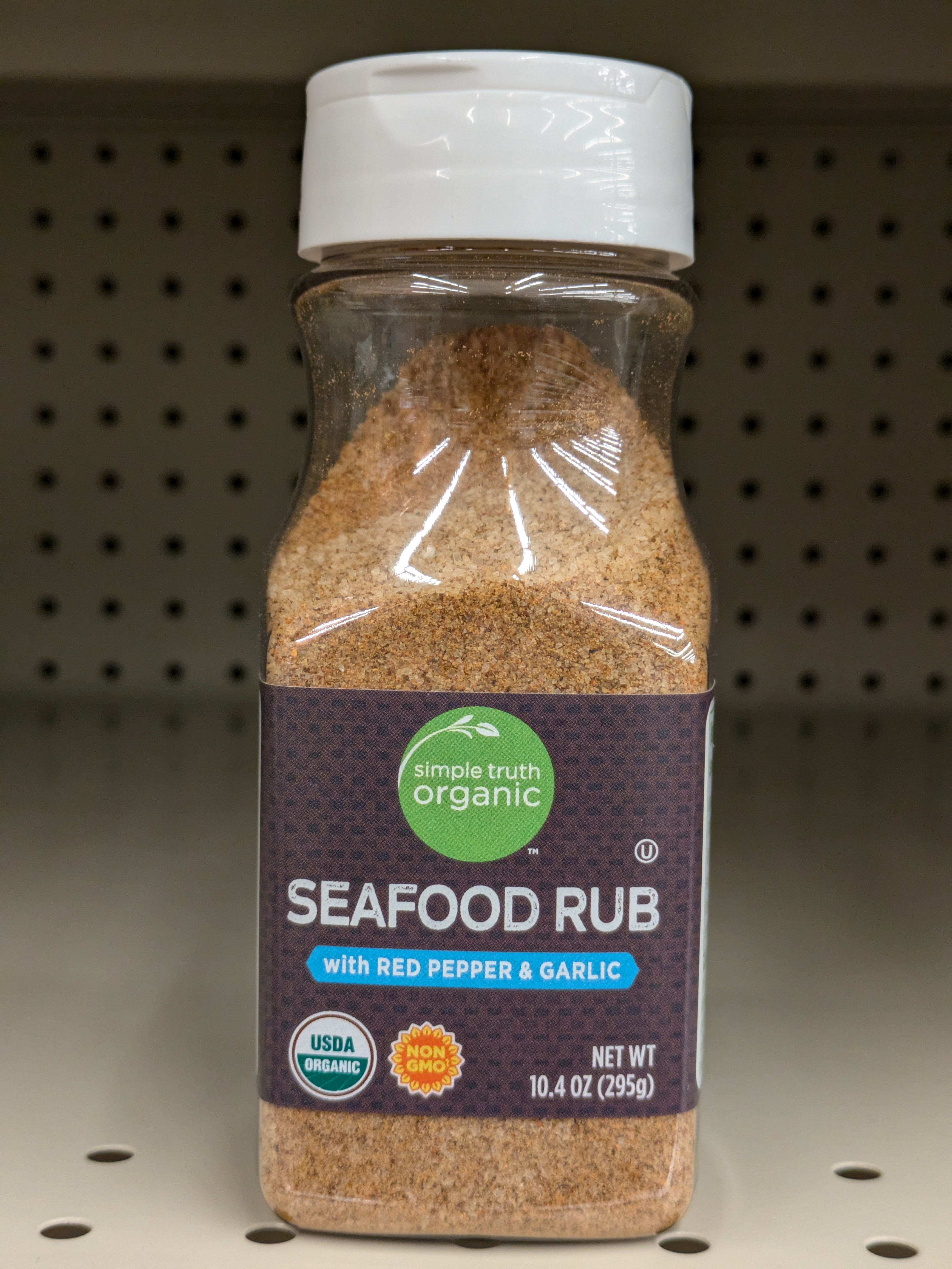 Organic Seafood Rub Simple Truth 10.4oz