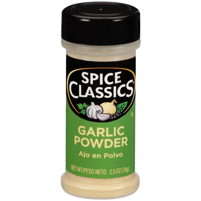 Garlic Powder Spice Classics  2.5oz