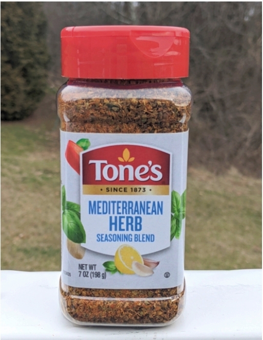 Tones Mediterranean Herb Seasoning Blend 7oz