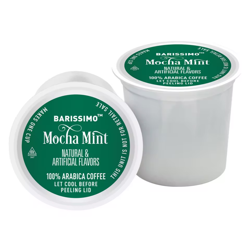Barissimo Mocha Mint Flavored Coffeepods Kcups