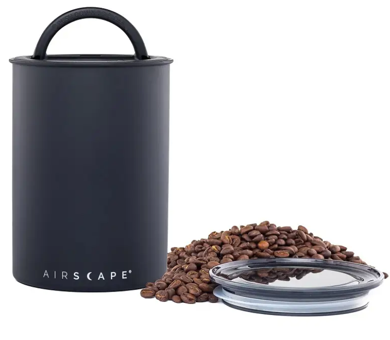 Charcoal Stainless Coffee Canister