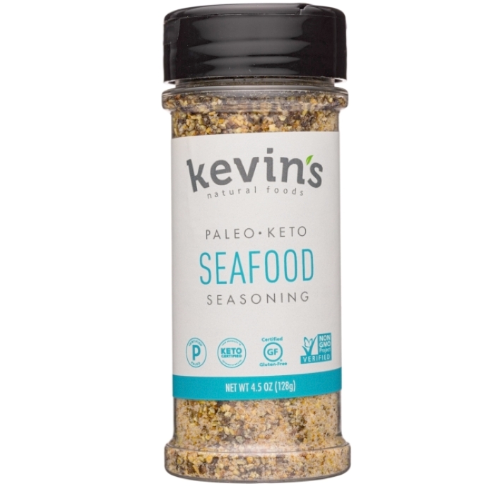 Kevins SEAFOOD Keto and Paleo Seasoning Spice Blends 4.5oz