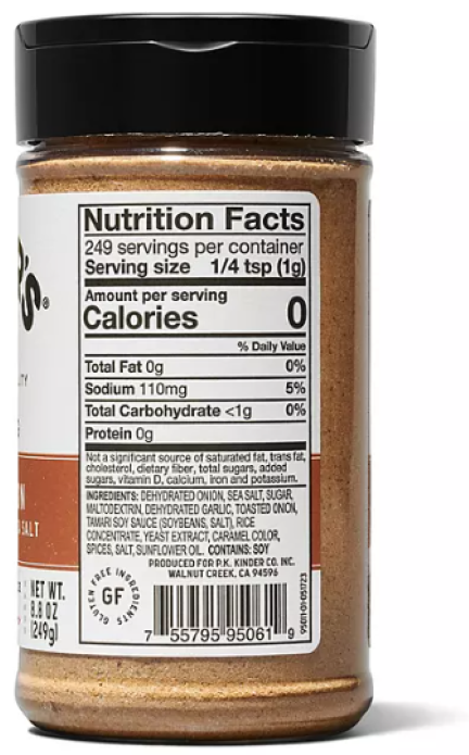 Kinders French Onion with Toasted Onion & Sea Salt Seasoning