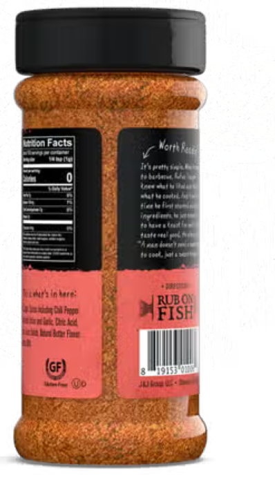 Rufus Teague Premium Fish Rub